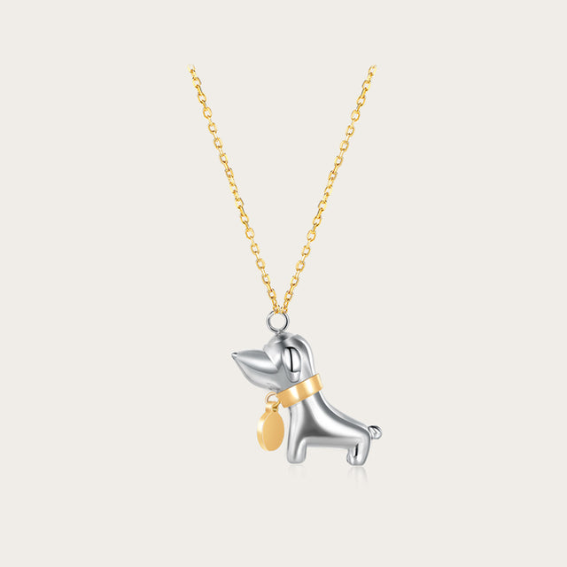 Sweetie Dog Ashes Necklace Pet Memorial Jewelry