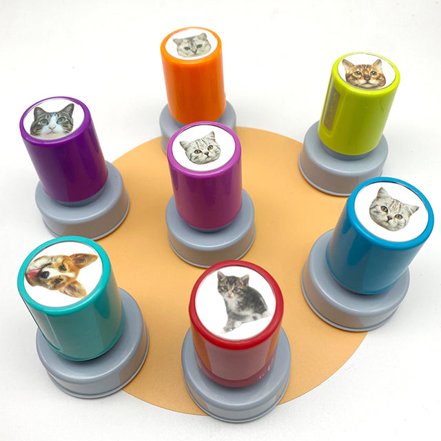 Pet Cat and Dog Avatar Memorial Stamp - Customizable