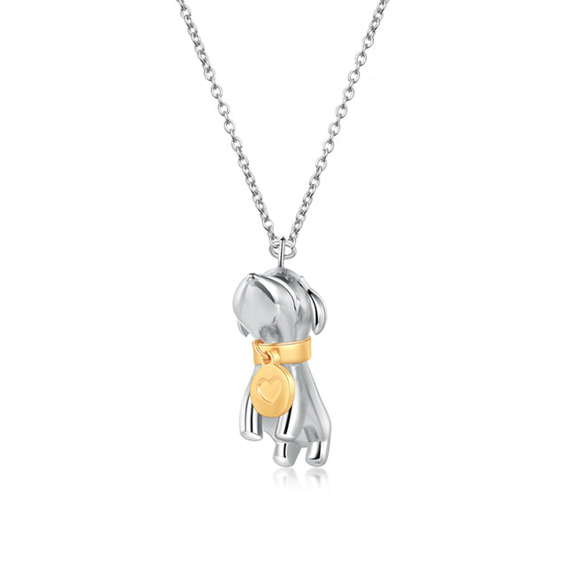 Sweetie Dog Ashes Necklace Pet Memorial Jewelry