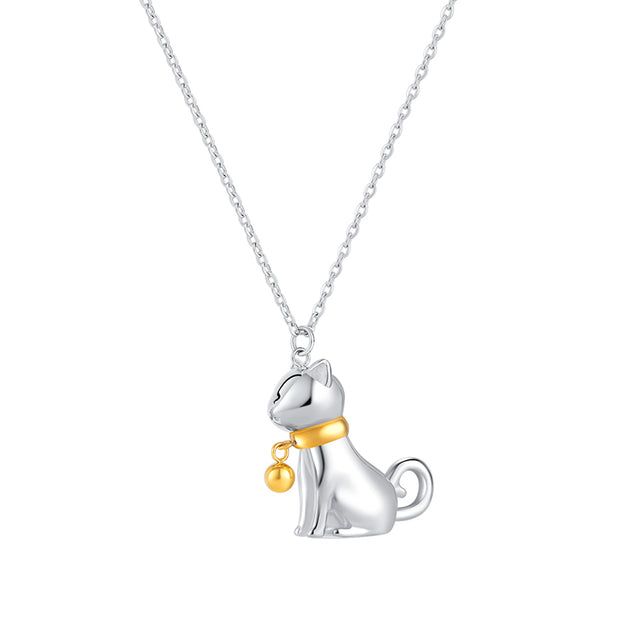 Sweetie Cat Ashes Necklace Pet Memorial Jewelry