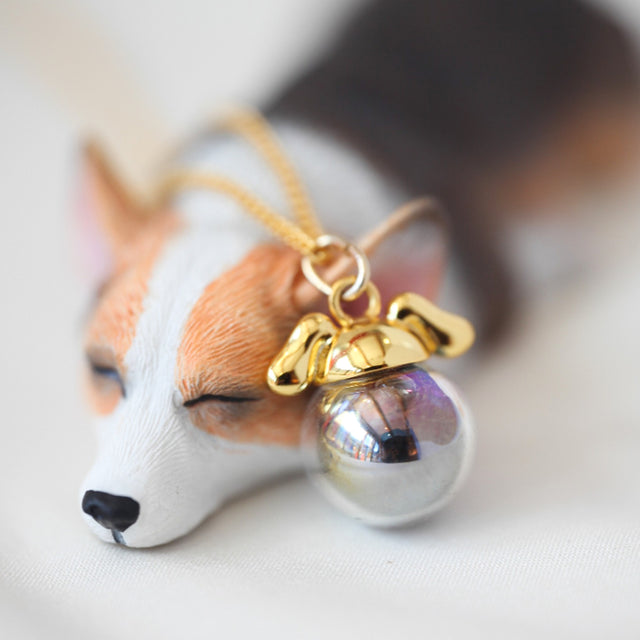 Pull Pull Small Ears Cats and Dogs Pet Souvenir Necklace