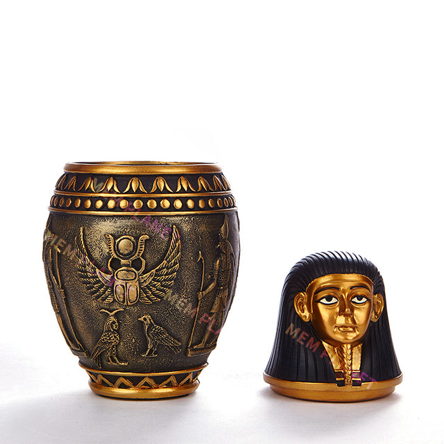 Egyptian Pharaonic Anubis Style Pet Urn