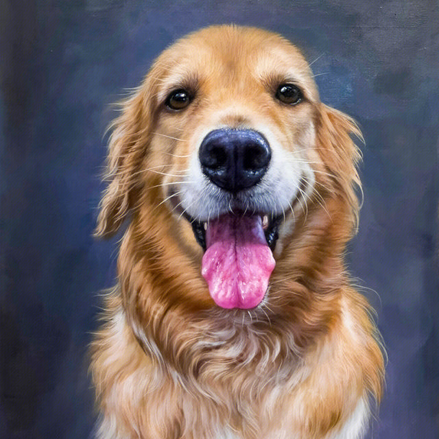 Pet Souvenir Oil Painting Customization
