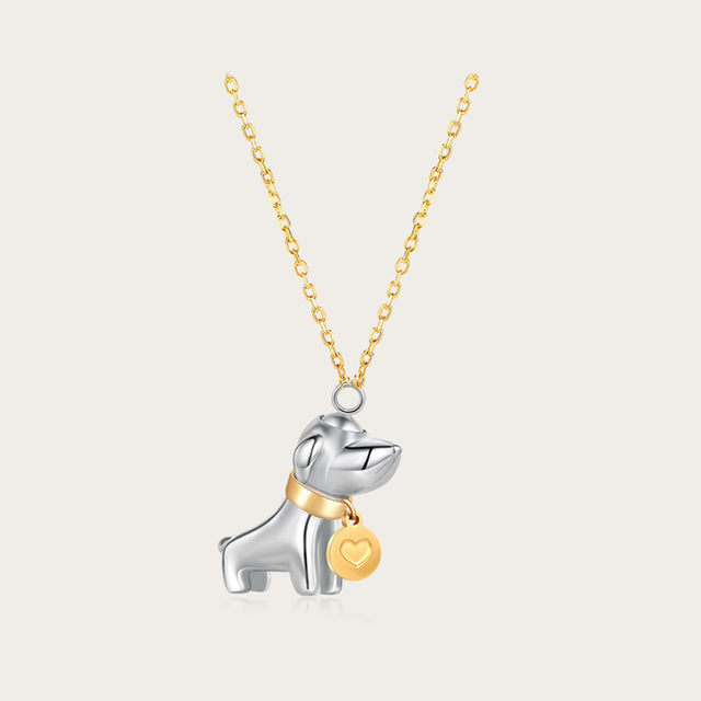Sweetie Dog Ashes Necklace Pet Memorial Jewelry