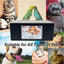 Pet Urn Memorial Shadow Box for Dog & Cat Ashes – Sympathy Keepsake Frame Gift