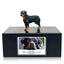 Pet Urn Memorial Shadow Box for Dog & Cat Ashes – Sympathy Keepsake Frame Gift