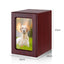 Small and Medium Commemorative Photo Frame Pet Urn Pine Wood