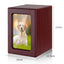 Small and Medium Commemorative Photo Frame Pet Urn Pine Wood