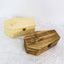 Jesus Cross Pet Urn Pine Wood Coffin Appearance - Customizable