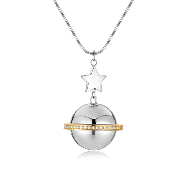 Pet Hair, Ashes Storage Pendant Memorial Planet Series