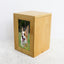 Bamboo Wood Handmade Pet Urn with Photo Frame - Can Be Customized