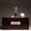 Golden Retriever Sculpture Pet Urn Sandalwood Material - Customizable