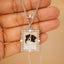 Photo Frame Necklace Pet Memorial Jewelry