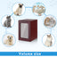 Small and Medium Commemorative Photo Frame Pet Urn Pine Wood