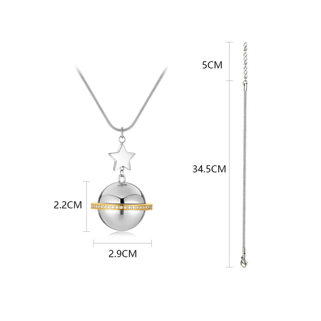 Pet Hair, Ashes Storage Pendant Memorial Planet Series