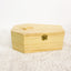Jesus Cross Pet Urn Pine Wood Coffin Appearance - Customizable