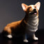 corgi sculpture pet urn
