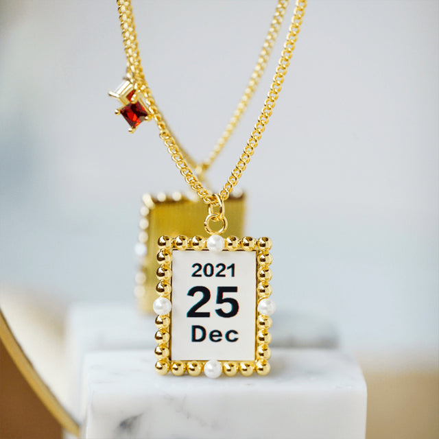Photo Frame Necklace Pet Memorial Jewelry
