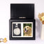 Bamboo Wood Pet Urn with Commemorative Photo Frame - Can Be Customized