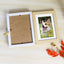 Dog Paw Print Cat Paw Print Pet Footprint Commemorative Photo Frame Diy Gift - Customizable