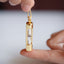 Pet Ashes Hourglass Memorial Pendant Necklace