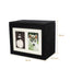 Bamboo Wood Pet Urn with Commemorative Photo Frame - Can Be Customized