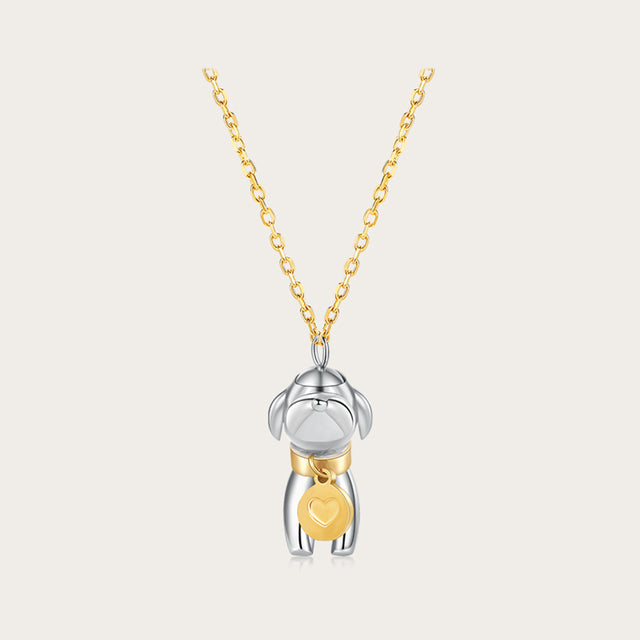 Sweetie Dog Ashes Necklace Pet Memorial Jewelry
