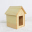 House Shape Pet Urn Pine Wood Material - Can Be Customized
