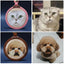 Pet Custom Leather Carving Gift Pendant Souvenir