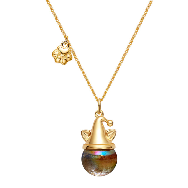 Pull Pull Small Ears Cats and Dogs Pet Souvenir Necklace