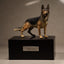 German Shepherd Sculpture Urn