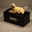 Dog Sculpture Pet Urn Rosewood Material Variety Optional - Customizable