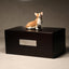 Dog Sculpture Urn Rosewood-Engravable