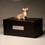 Dog Sculpture Urn Rosewood-Engravable