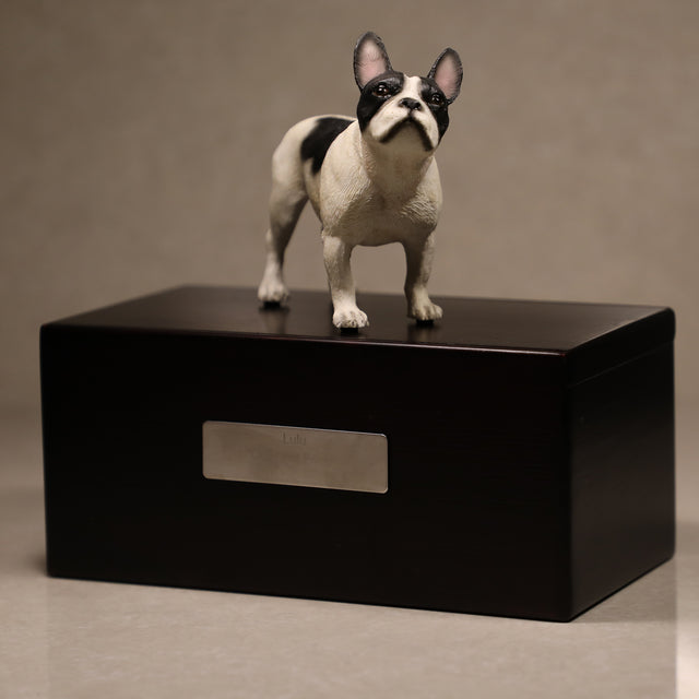 French Bulldog sculpture pet urn