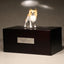 Papillon dog sculpture pet urn