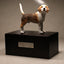 Beagle sculpture pet urn