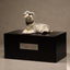 Schnauzer Sculpture Pet Urn